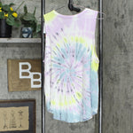 Grayson Threads Women's Tie-Dye All Over Print Graphic Tank Top T0890JA62