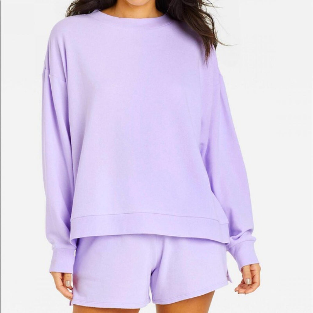 Colsie Womens French Terry Pullover Lounge Sweatshirt – Biggybargains