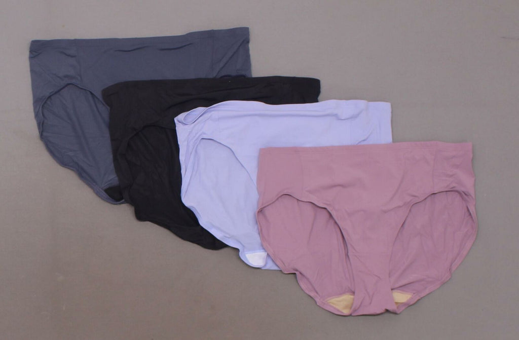 Hanes Premium Womens 3pk Tummy Control HiCut Underwear ST43F4 Colors May  Vary XL