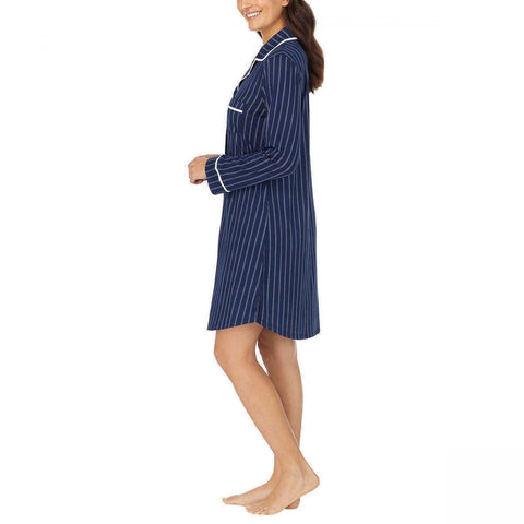 Carole Hochman Midnight Women's Notch Collar Sleep Shirt