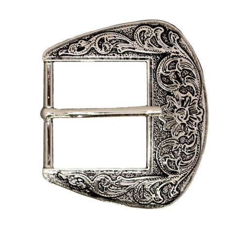 ZUZIFY Women's Silver-Tone Medium Pin Prong Western Belt Buckle