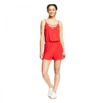 Mossimo Women's Sleeveless Strappy V-Neck Romper