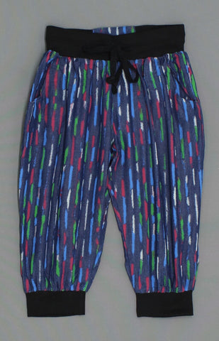 36 Point 5 Women's Patterned Chambray Capris Pants