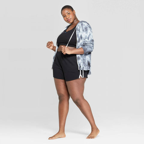 Colsie Women's Plus Size Retro Striped Lounge Pajama Shorts – Biggybargains