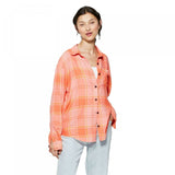 Wild Fable Women's Plaid Long Sleeve Button-Down Flannel Shirt