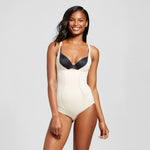 Maidenform Self Expressions Women's Firm Foundations Bodysuit Nude XL