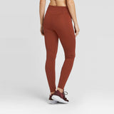 JoyLab Women's High Waisted 7/8 Laser Cut Leggings