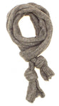 Mossimo Women's Skinny Knit Scarf With Knots