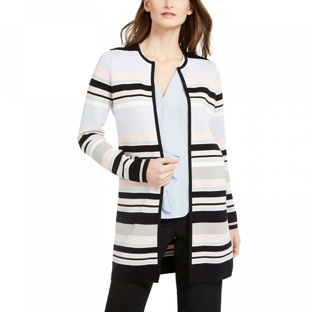 Calvin klein deals open front cardigan