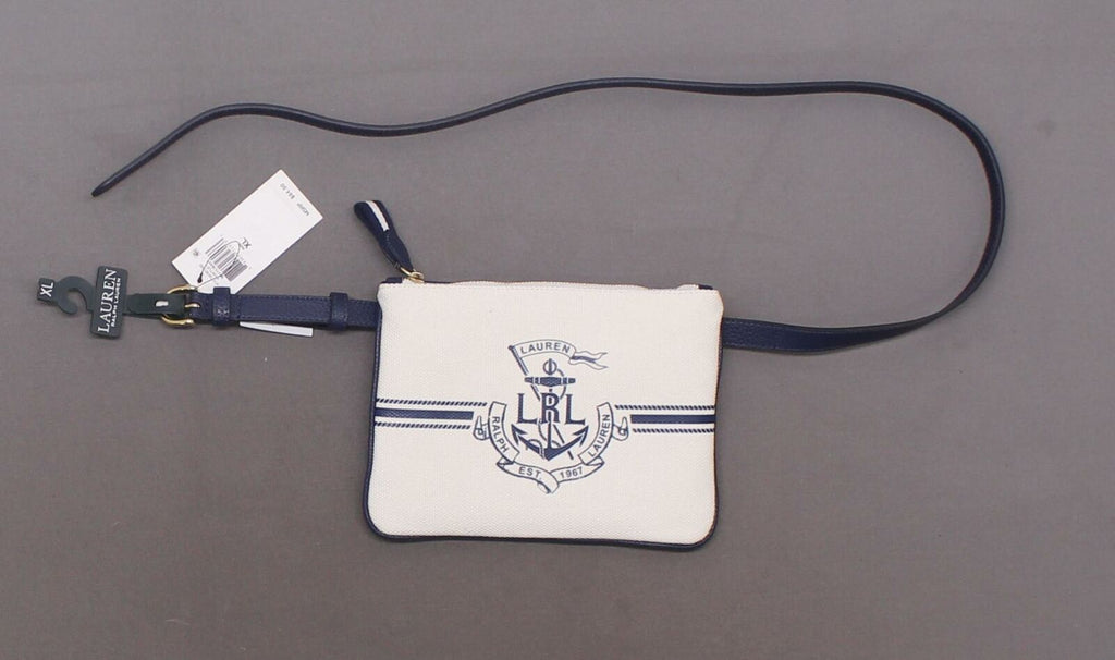 Lauren ralph lauren huntley anchor logo belt hotsell