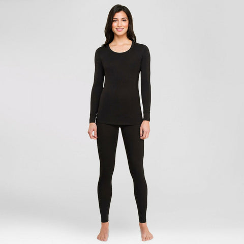 Warm Essentials by Cuddl Duds Women's Smooth Stretch Thermal Scoop Nec –  Biggybargains