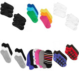 HUE Women's 6-Pack Cotton Athletic No Show Socks. U6421