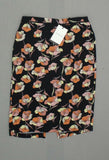 Who What Wear Women's Floral Poppy Classic Pencil Skirt