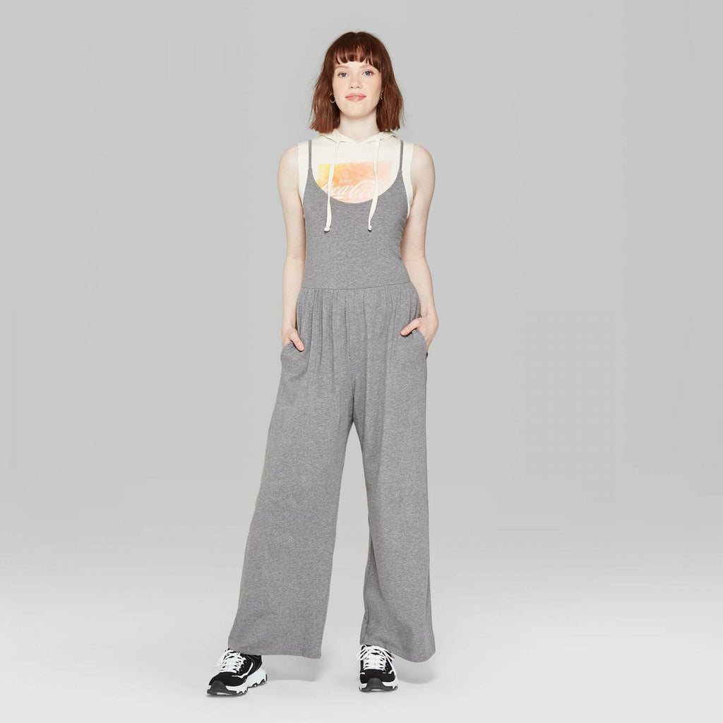 Wild Fable Women's Sleeveless Round Neck Knit Jumpsuit – Biggybargains