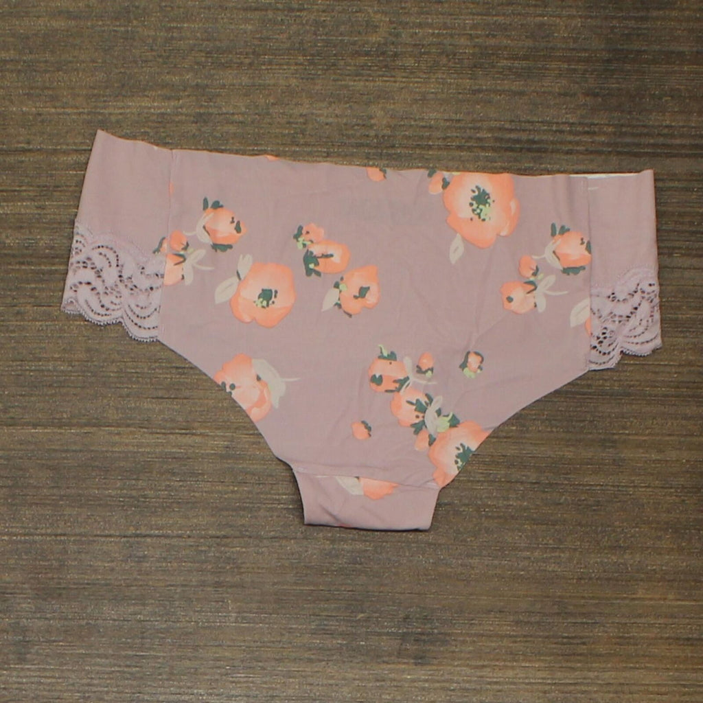 Auden Women's Laser Cut Cheeky Panties Underwear Burgundy Mist Size XL 16  for sale online