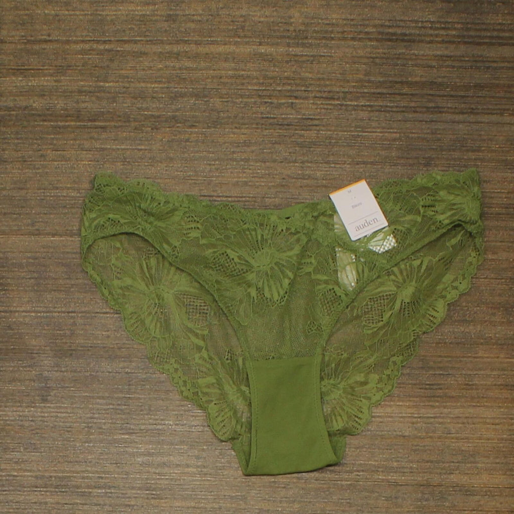 Women's Cotton Bikini Underwear - Auden™ Teal Green 4X