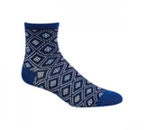 Sun + Stone Men's Novelty Diamond Ankle Half-Calf Socks