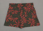 A New Day Women's Floral Print 4-Inch Crepe Shorts