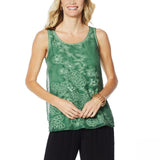 Curations Women's Embroidered Tank Top