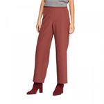 Prologue Women's Mid Rise Straight Fit Wide Leg Pants