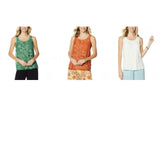 Curations Women's Embroidered Tank Top