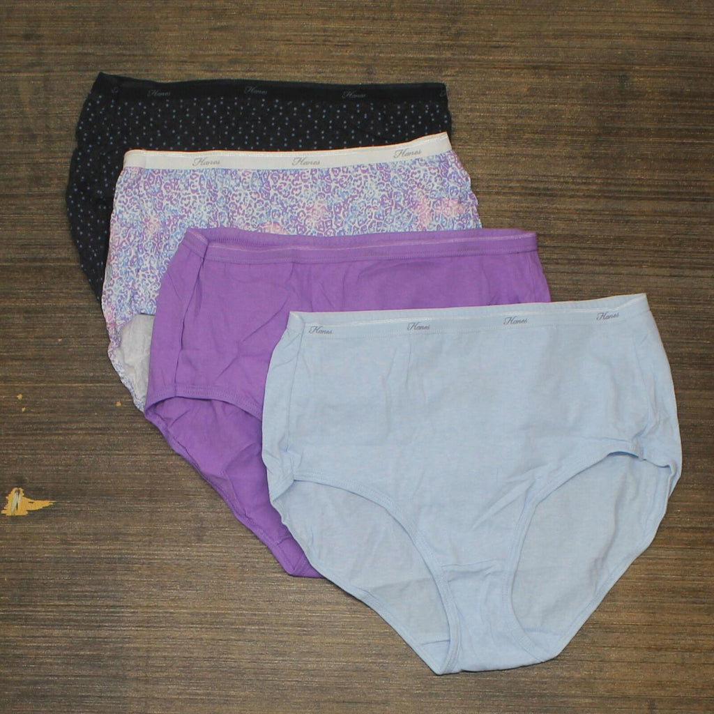 Hanes Premium Women's 4pk Tummy Control Briefs Underwear - Colors May Vary  M