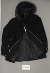 A New Day Women's Wool Duffel Coat with Removable Fur Trim Hood