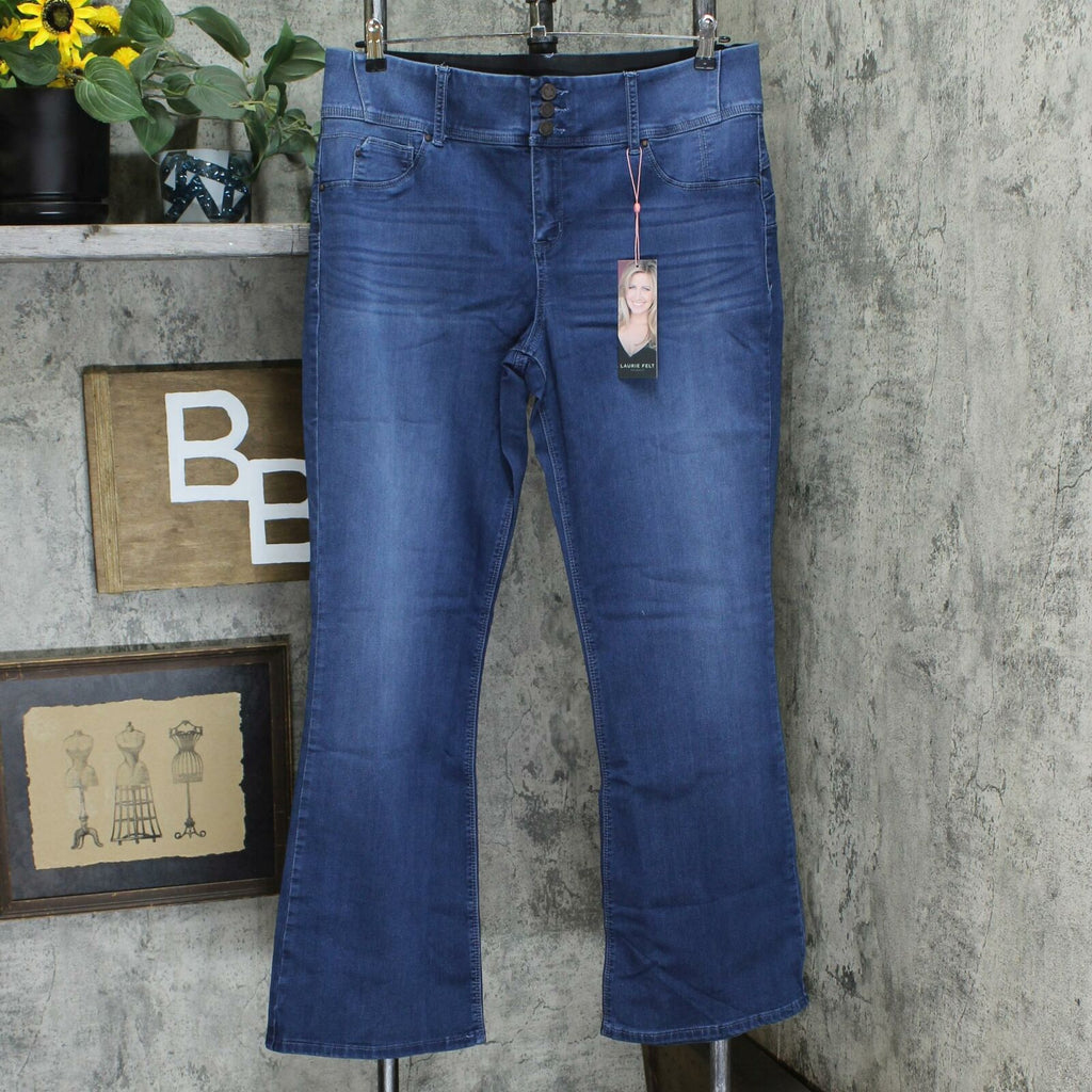Laurie Felt Women s Tall Curve Silky Denim Boot Cut Jeans Biggybargains