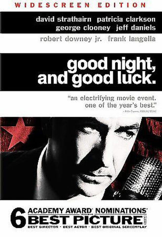 (Ex-Lib) Good Night, And Good Luck (DVD, 2006, Rental Ready)