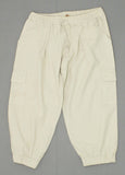 36 Point 5 Women's Linen Cargo Capri Pants