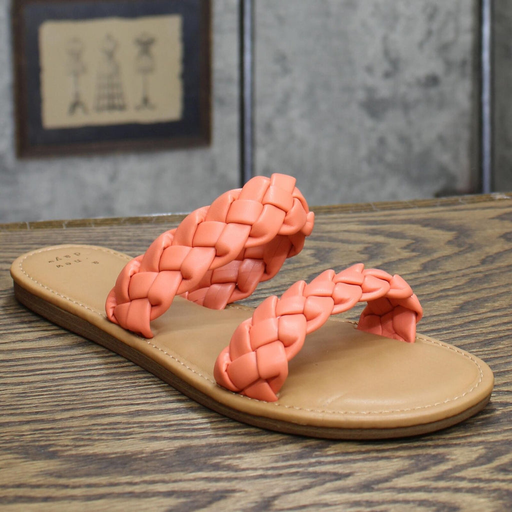 Coral flat sandals new arrivals