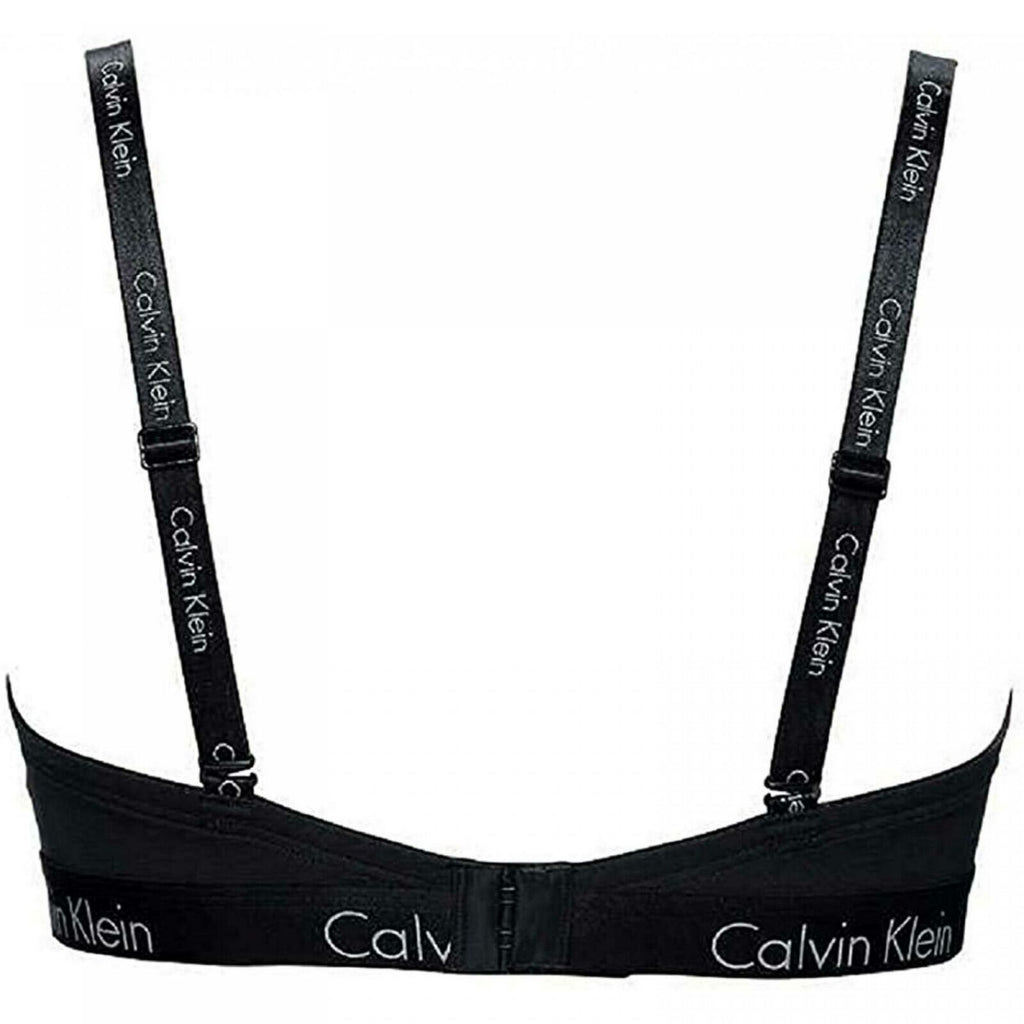 Calvin Klein Women's Printed Removable-Straps Bandeau Bikini Bra