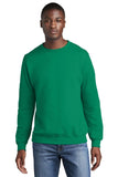 Port & Company Men's Core Fleece Pullover Crewneck Sweatshirt PC78 Kelly Green L