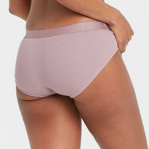 Auden Women's Ribbed Cotton Hipster Panties – Biggybargains