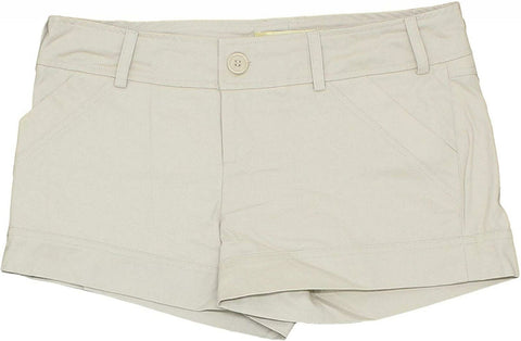 Give You Women's Tailored Khaki Shorts Stone Medium