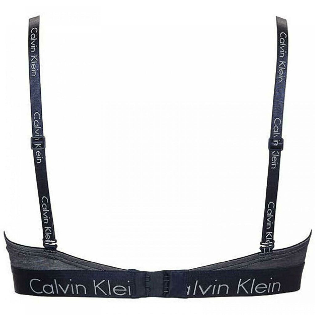 Buy Calvin Klein Solid Bra In Black
