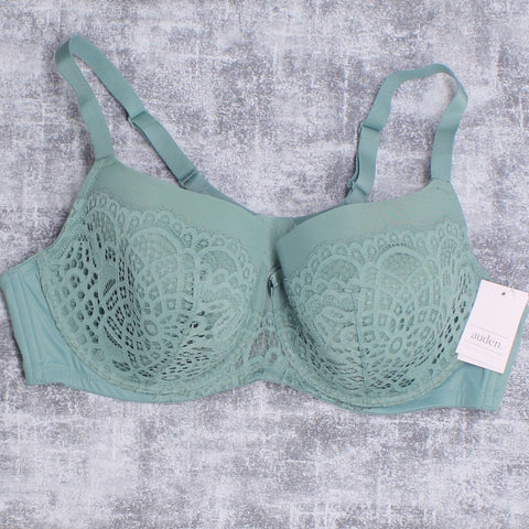 Lark Dark Green Plus Unlined Balconette, 38G-44G