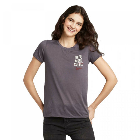 Zoe + Liv Women's Need More Wine Short Sleeve Graphic T-Shirt