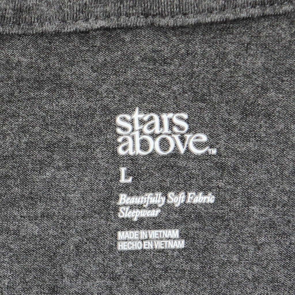 Stars Above Women's Beautifully Soft Crop Notch Collar Pajama