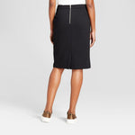 A New Day Women's Solid Ponte Pencil Skirt