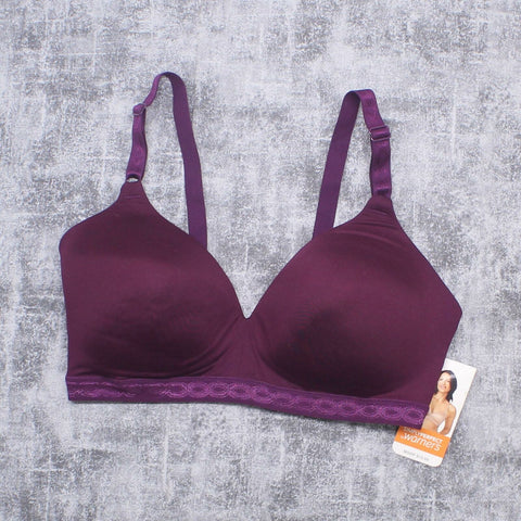 Simply Perfect By Warner's Women's Supersoft Wirefree Bra - Mauve